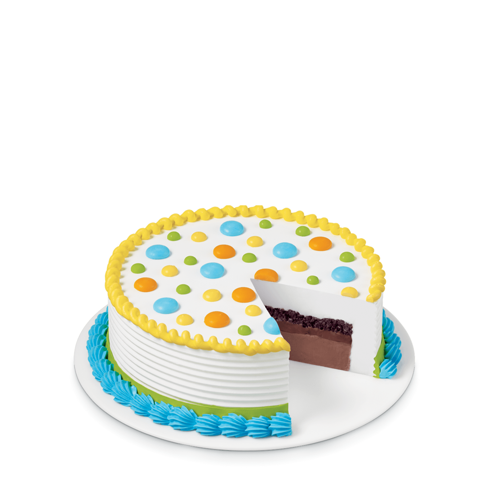 Birthday round cake